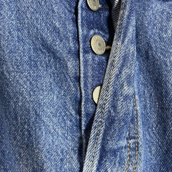 Levi's 501 XX Big E Womens Jogger Denim Jeans Size 28 Medium Wash Hipster Grunge - Picture 6 of 15